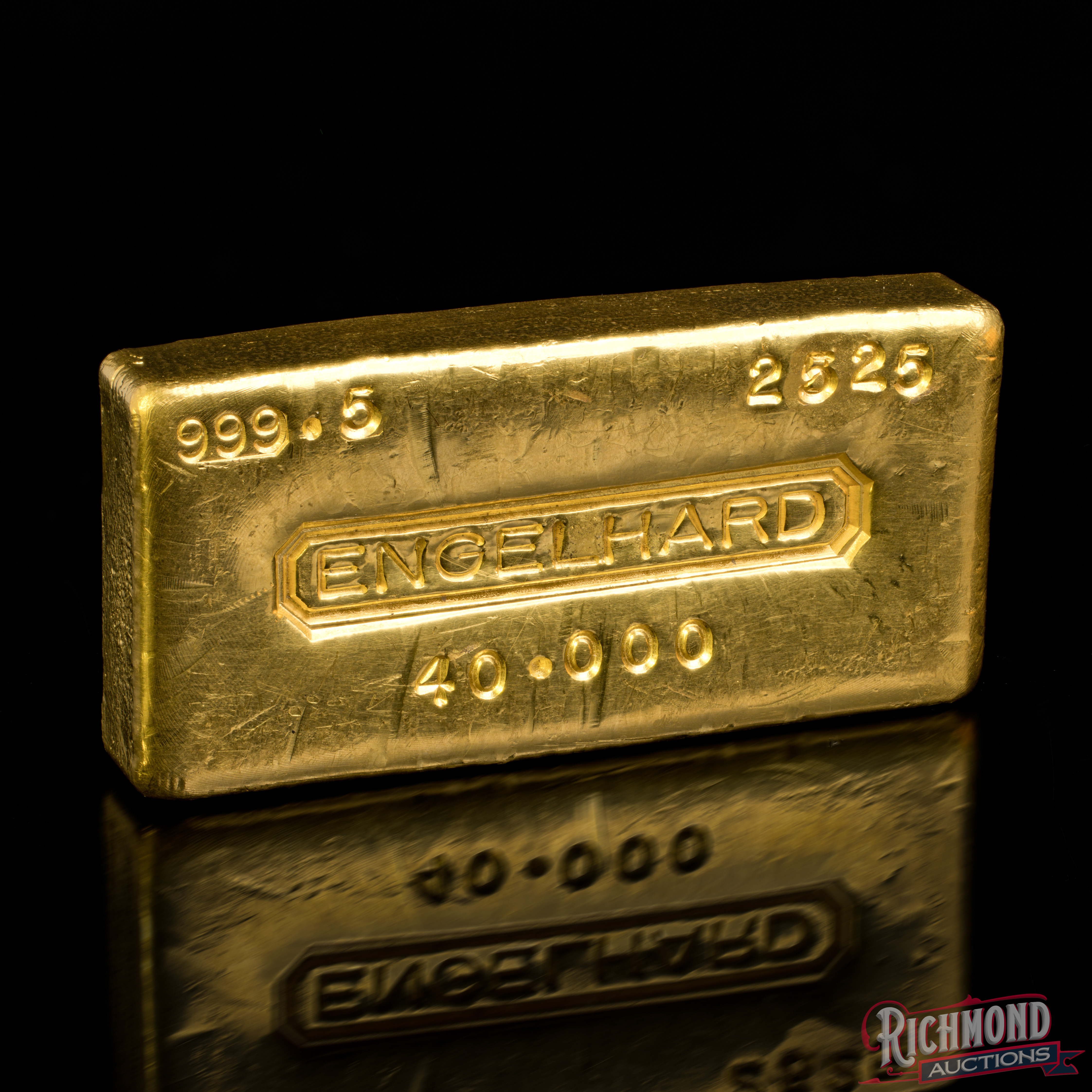 Lot 57 40.000 Ounce Engelhard Gold Bar